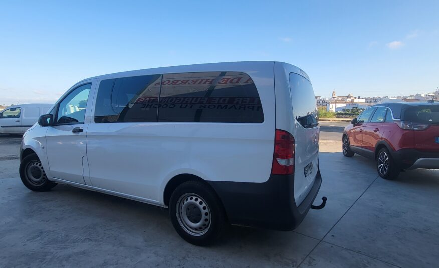 MERCEDES VITO LARGA 111 CDI 2017 CON 130000KM